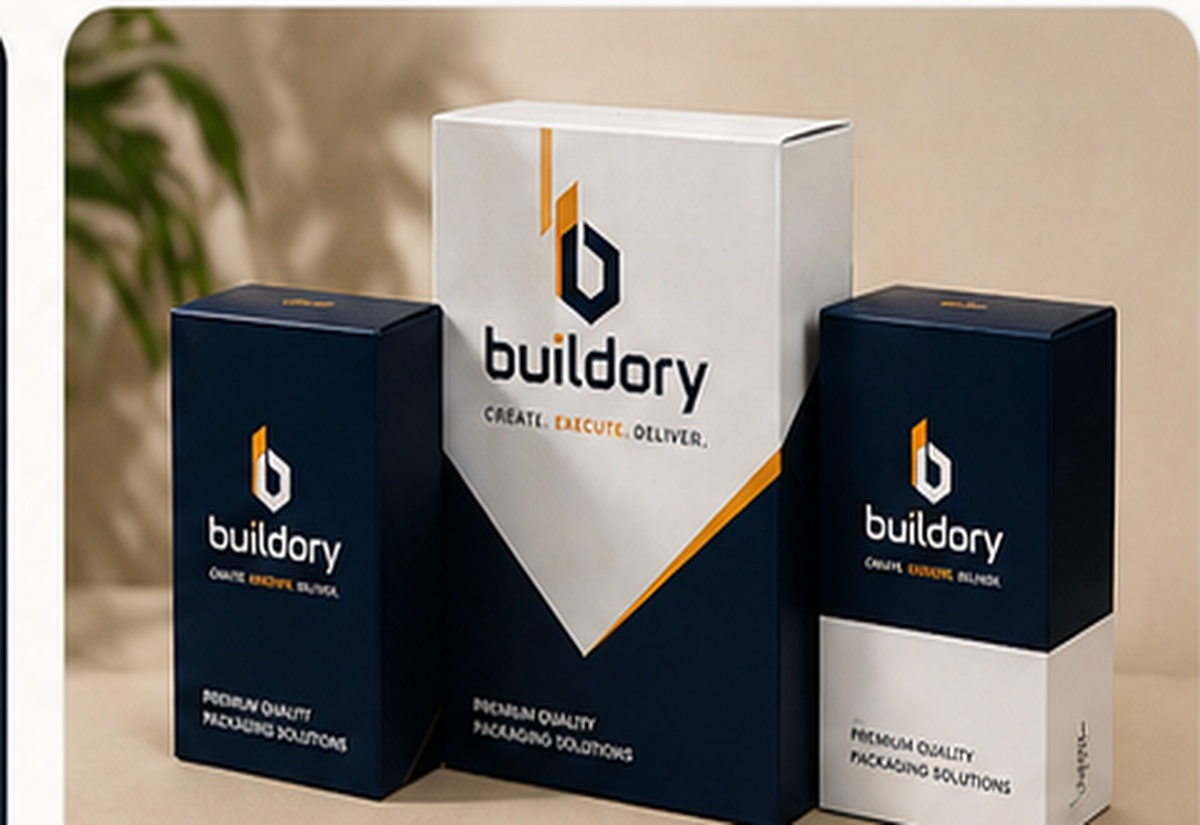 Packaging Printing Services mockup by Buildory