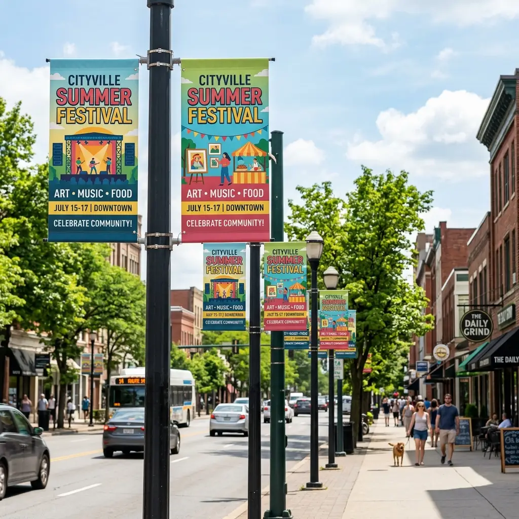 Light Pole Banners